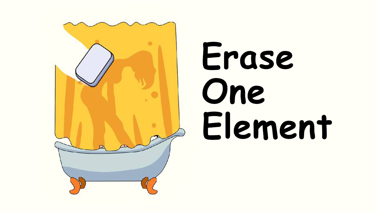 Image Erase One Element